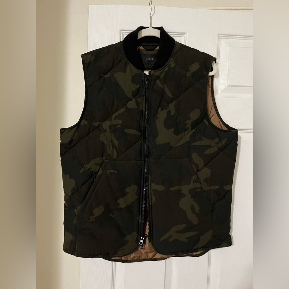 Jcrew Camo vest